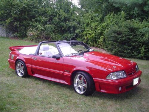 High Performance Series ’89 Mustang GT Convertible  - Monogram model planes collectible [Barcode 076513029111] - Main Image 1