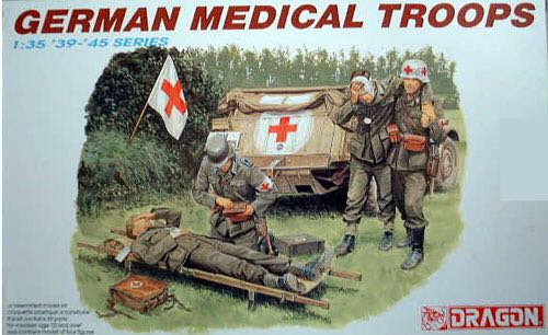 German Medical Troops - Dragon model planes collectible [Barcode 089195860743] - Main Image 1