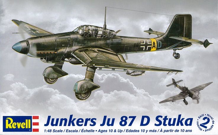 Ju 87 D - Revell model planes collectible [Barcode 031445052507] - Main Image 1