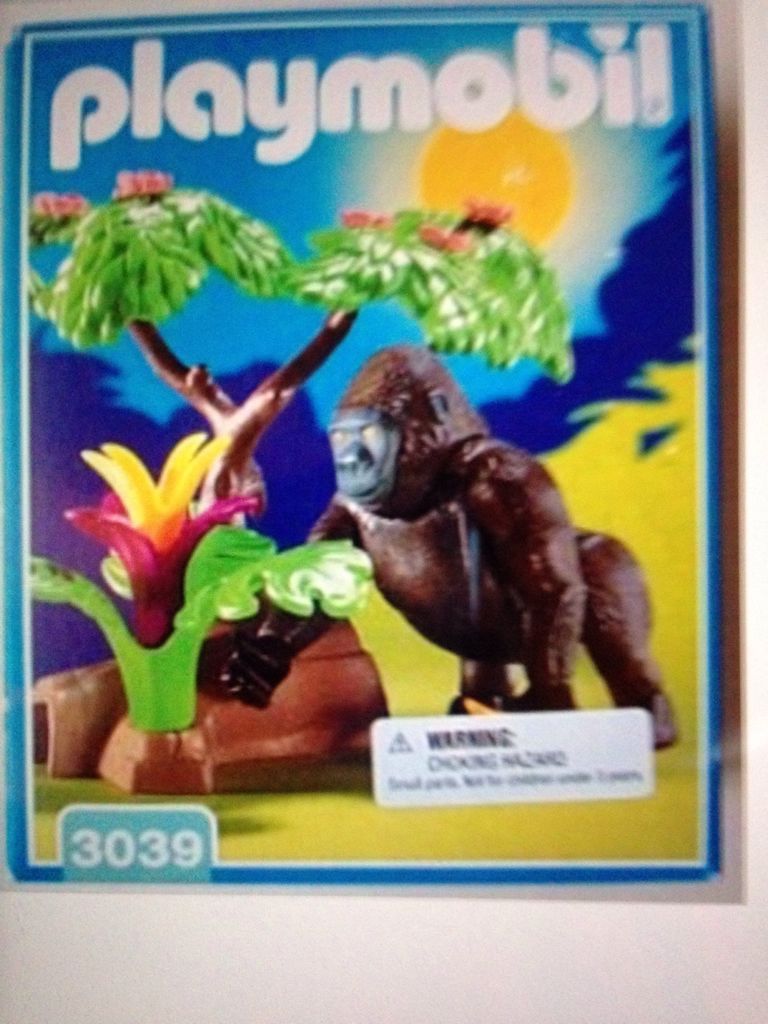 3039 Gorilla - Jungle (3039) playmobil collectible [Barcode 4008789030399] - Main Image 1