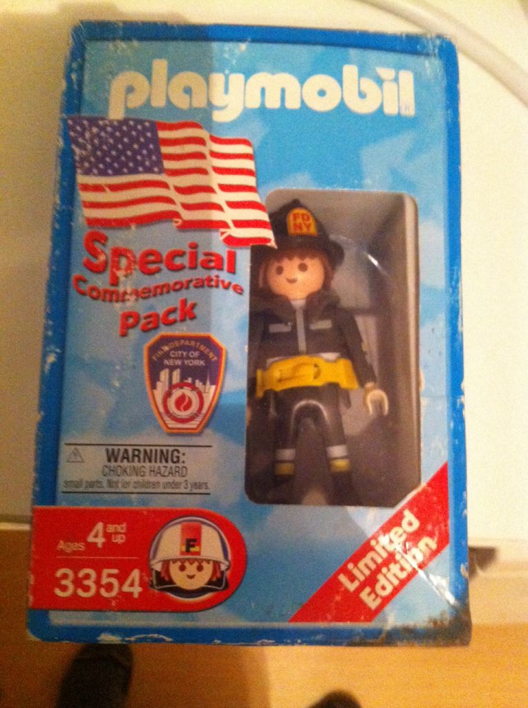Brandweer Limited Edition - Exclusivos (3354) playmobil collectible [Barcode 025369033544] - Main Image 1