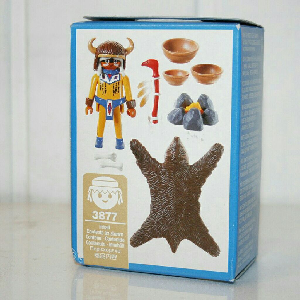 Indian Medicine Man  (3877) playmobil collectible [Barcode 025369038778] - Main Image 2