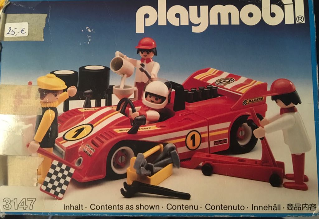 Racewagen - Sports & Action (3147) playmobil collectible [Barcode 4008789031471] - Main Image 1