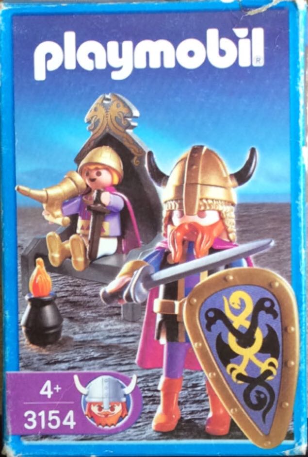 Rei e Príncipe Viking - Cavaleiros (3154) playmobil collectible [Barcode 4008789031549] - Main Image 1