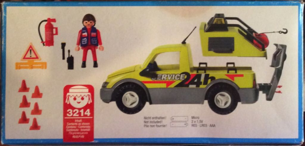 Depannage- en afsleepwagen 24 h - City life (3214) playmobil collectible [Barcode 4008789032140] - Main Image 2