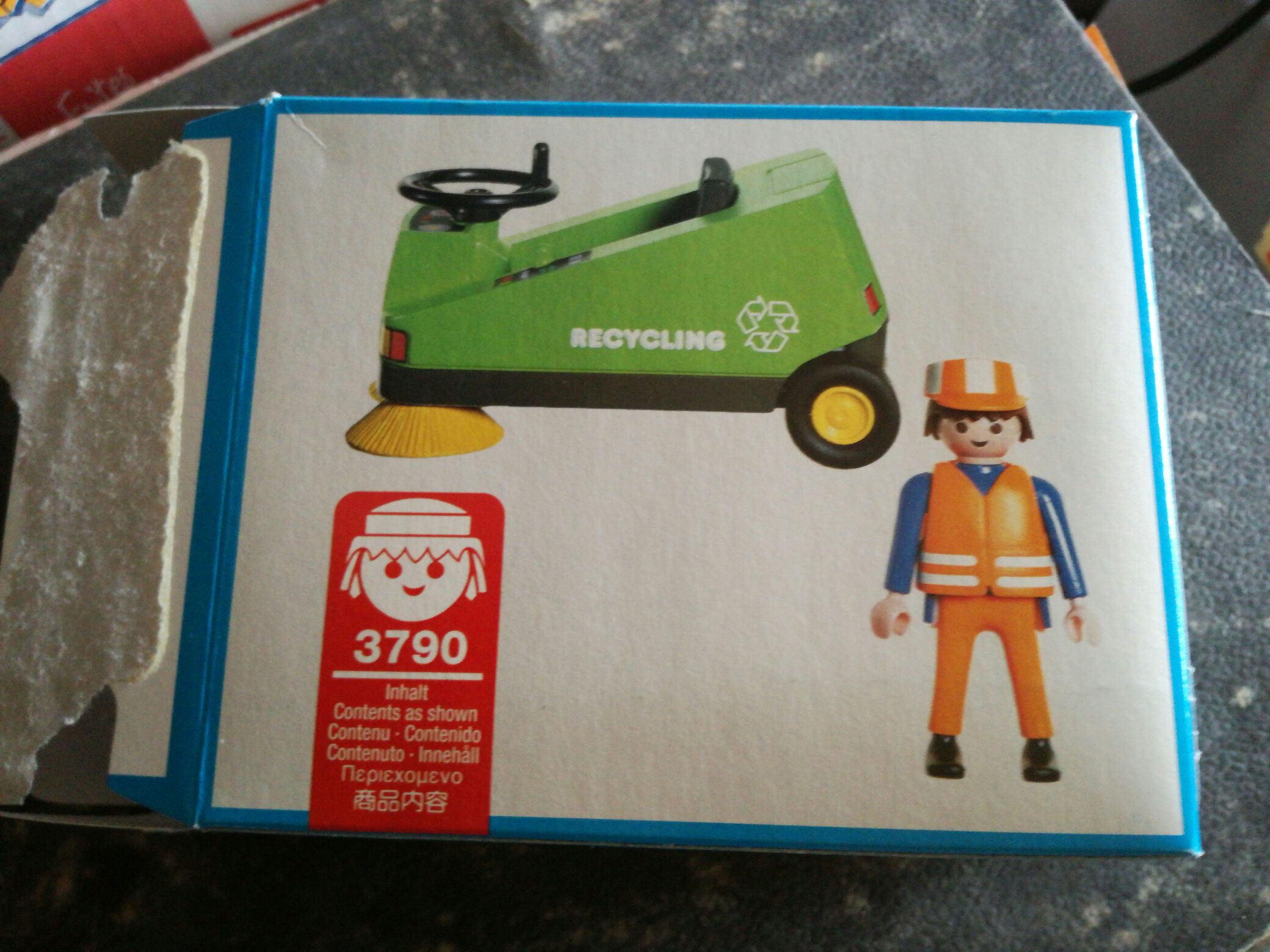 Stratenvegersvoertuig - City Action Bouw (3790) playmobil collectible [Barcode 4008789037909] - Main Image 2