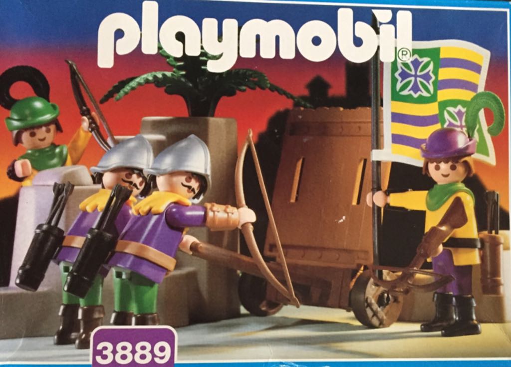 3889 Mardi Gras Archers - Castles & Knights (3889) playmobil collectible [Barcode 4008789038890] - Main Image 1
