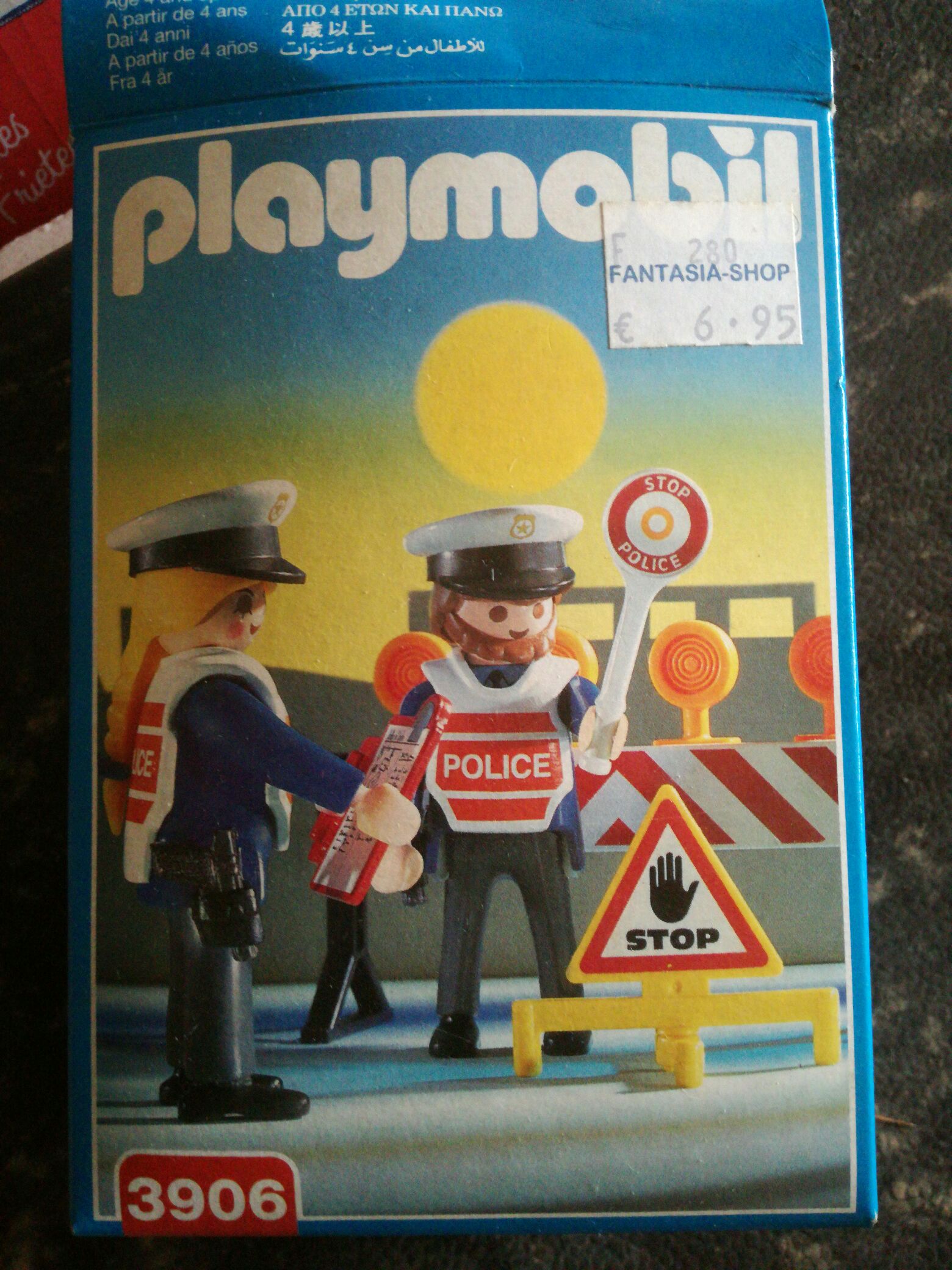Politie-controlepost - City Action Politie (3906) playmobil collectible [Barcode 4008789039064] - Main Image 1