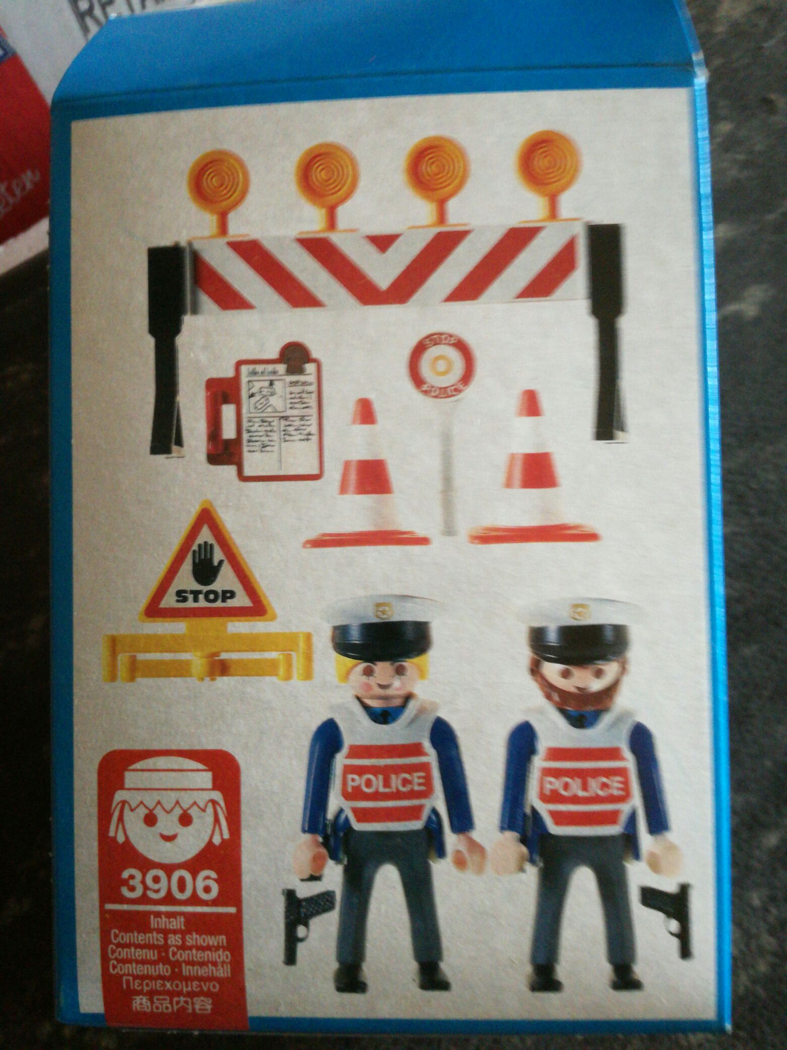 Politie-controlepost - City Action Politie (3906) playmobil collectible [Barcode 4008789039064] - Main Image 2