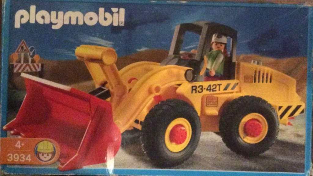 Escavadora Articulada - City Action - Construção (3934) playmobil collectible [Barcode 4008789039347] - Main Image 1