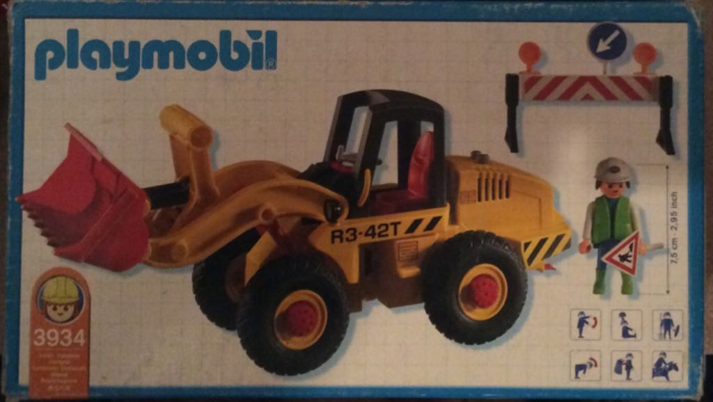 Escavadora Articulada - City Action - Construção (3934) playmobil collectible [Barcode 4008789039347] - Main Image 2