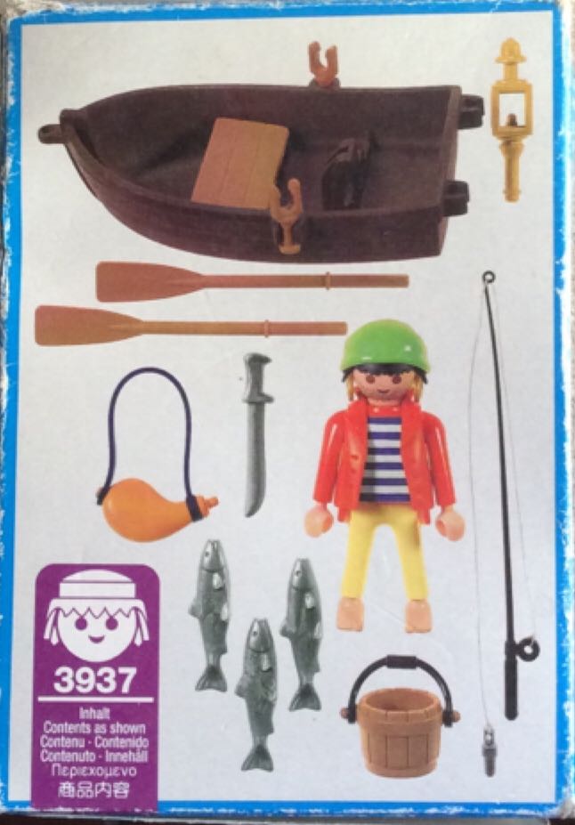 Playmobil Pirate & Row Boat - Piratas (3937) playmobil collectible [Barcode 4008789039378] - Main Image 2
