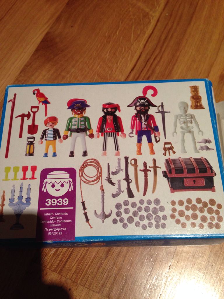 Piratas  - Pirates (3939) playmobil collectible [Barcode 4008789039392] - Main Image 2