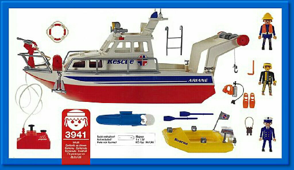 SAR Zeereddingsboot - City Life ” Haven ” (3941) playmobil collectible [Barcode 4008789039415] - Main Image 2