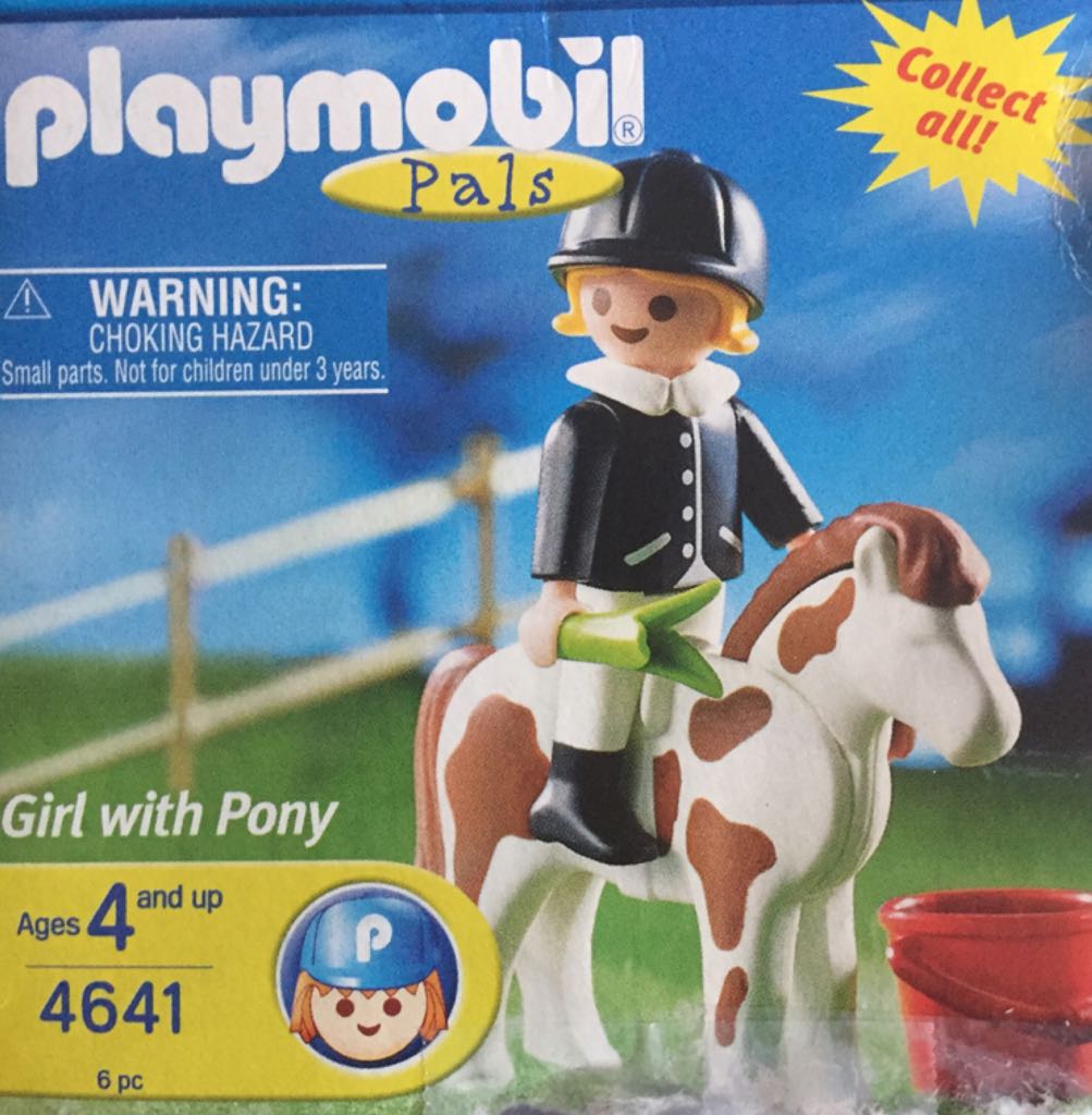 4641 Girl With Pony Special  playmobil collectible [Barcode 025369046414] - Main Image 1