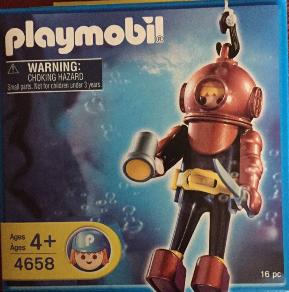 4658 Deep Sea Diver - Special Plus (4658) playmobil collectible [Barcode 025369046582] - Main Image 1