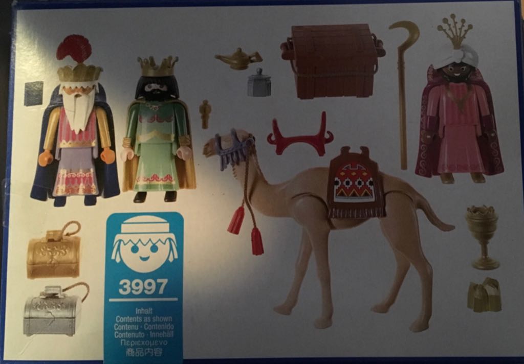 PLAYMOBIL 3997 NOÃL ROIS MAGES-CHRISTMAS WISE KINGSNEUF--NEU - Christmas (3997) playmobil collectible [Barcode 4008789039972] - Main Image 2