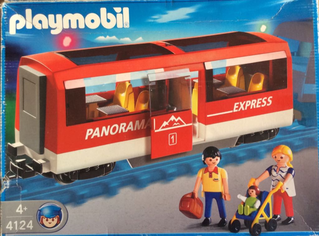 Carruagem Panorama Express - Caminhos de Ferro (4124) playmobil collectible [Barcode 4008789041241] - Main Image 1
