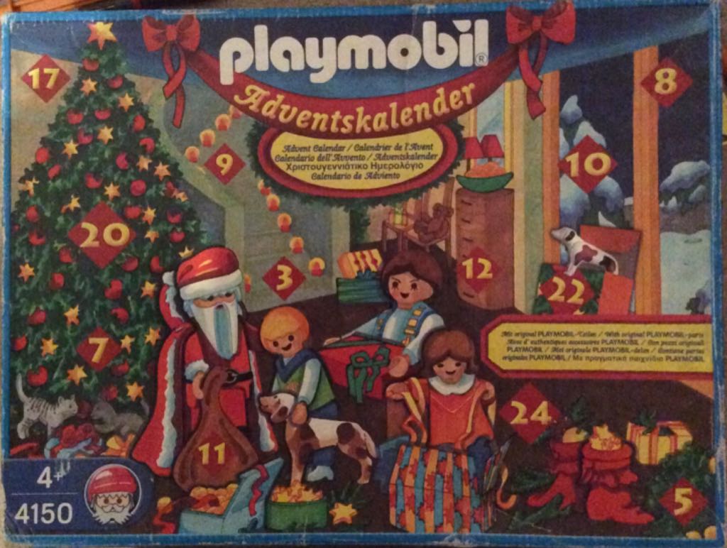 Calendário Advento 2003 - Natal (4150) playmobil collectible [Barcode 4008789041500] - Main Image 1