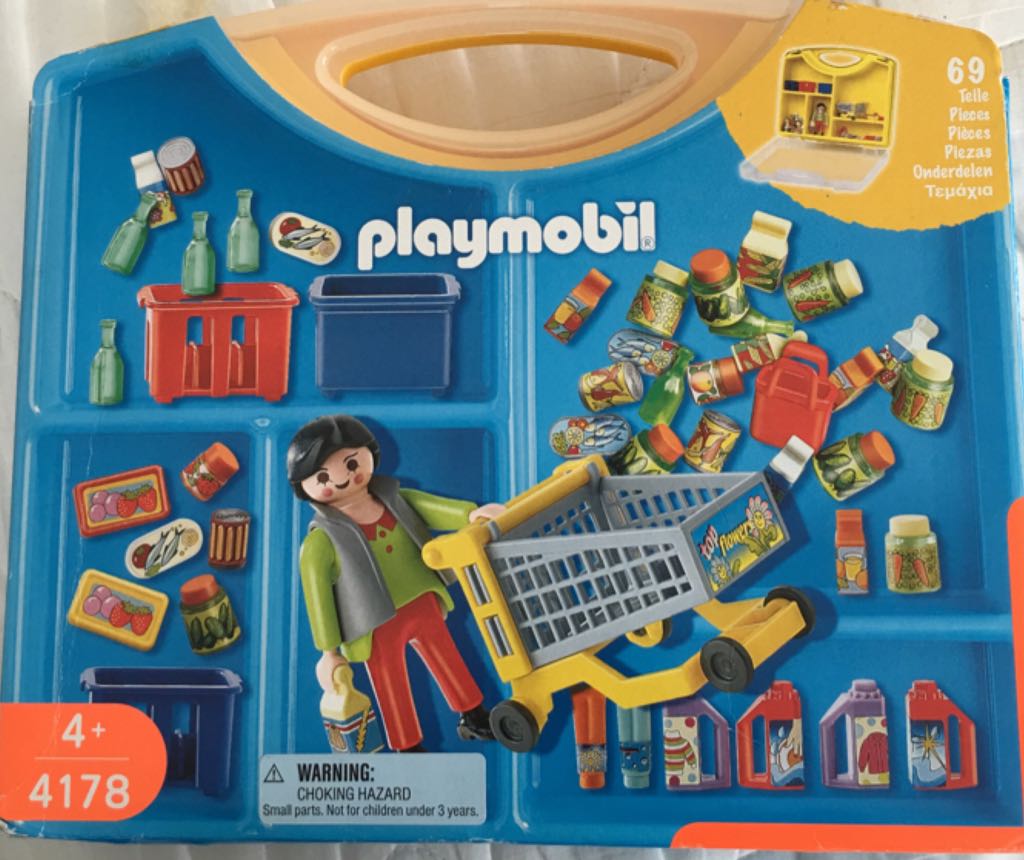 Meeneemset Winkelen - City Life ”Supermarket” (4178) playmobil collectible [Barcode 4008789041784] - Main Image 1