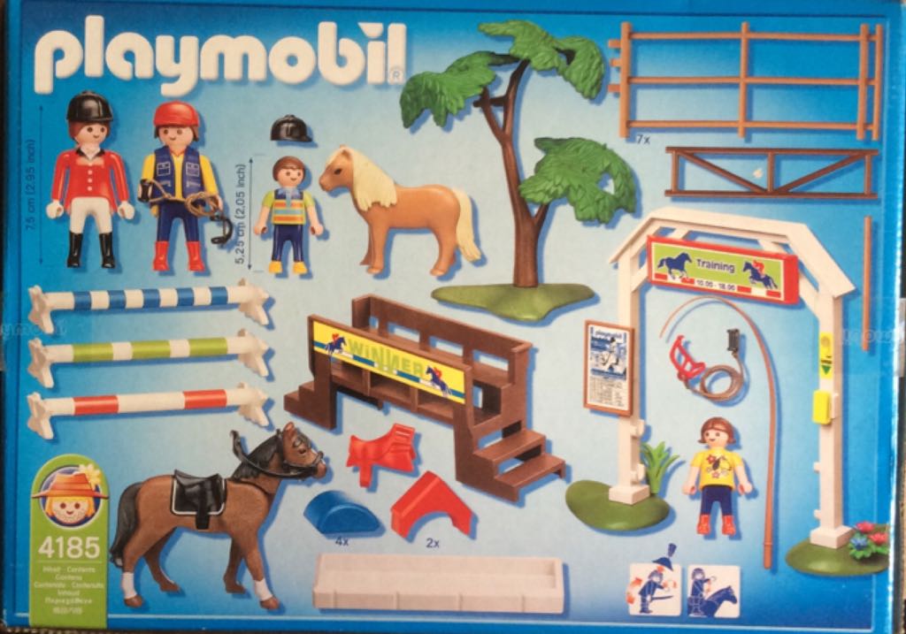 Treino Equitação  - Quinta (4185) playmobil collectible [Barcode 4008789041852] - Main Image 2