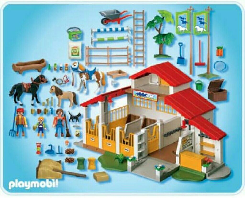 Horse Farm Pony Ranch - Country - Granja (4190) playmobil collectible [Barcode 4008789041906] - Main Image 2