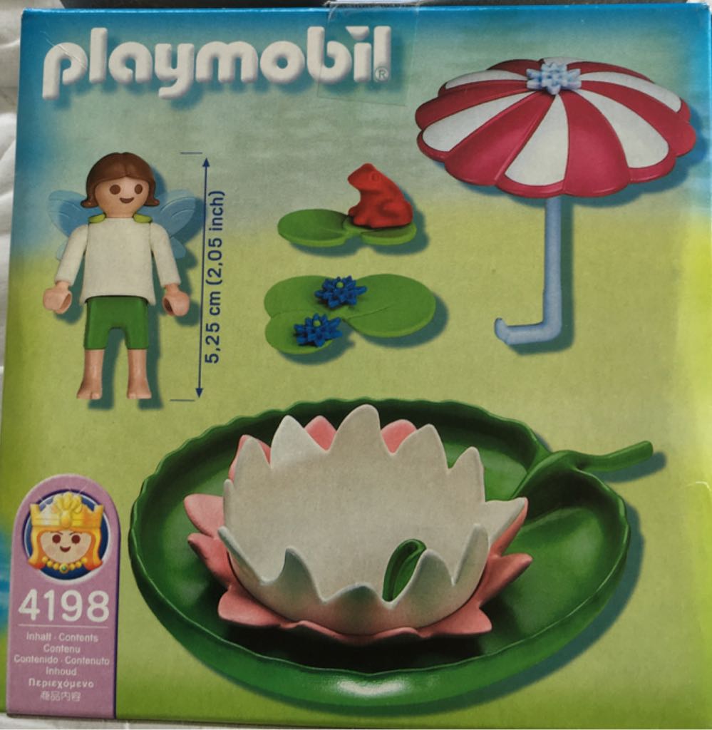 Playmobil LILY PAD FAIRY Figure 4198 Magic Castle  playmobil collectible [Barcode 4008789041982] - Main Image 2