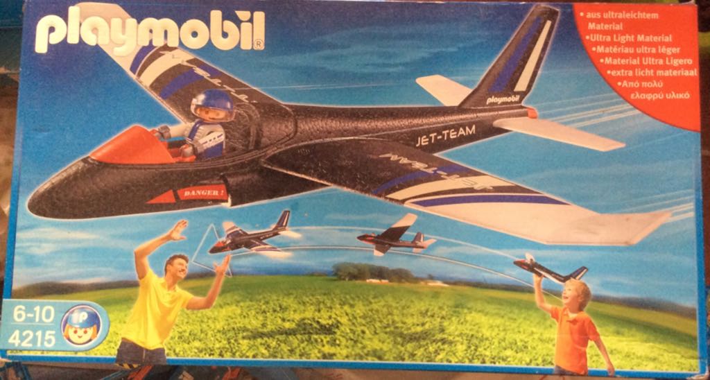Playmobil 4215 and Launch Glider Jet Team. Delivery is - Sports & Action (4215) playmobil collectible [Barcode 4008789042156] - Main Image 1
