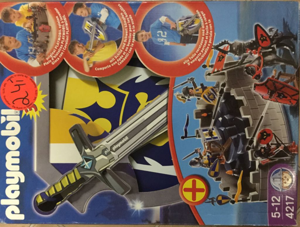 Playmobil 4217 Knight’s Shield Playset  playmobil collectible [Barcode 4008789042170] - Main Image 1