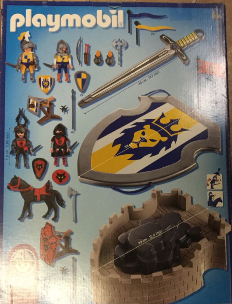 Playmobil 4217 Knight’s Shield Playset  playmobil collectible [Barcode 4008789042170] - Main Image 2