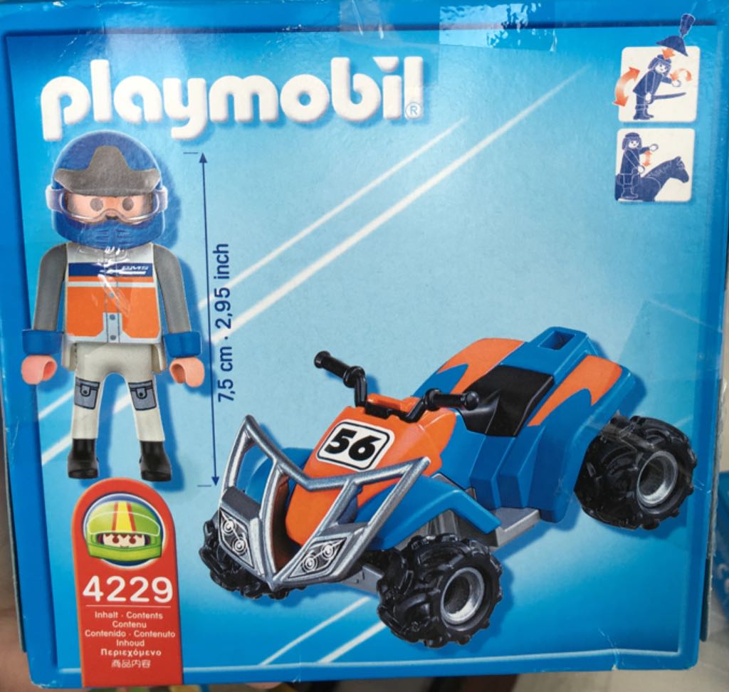 Race Quad  (4229) playmobil collectible [Barcode 4008789042293] - Main Image 2