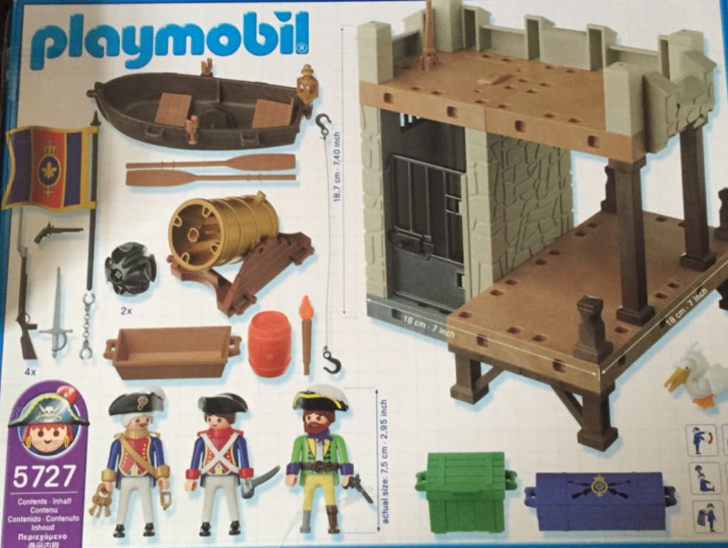 5727 Pirate Dungeon - Pirates (5727) playmobil collectible [Barcode 025369057274] - Main Image 2