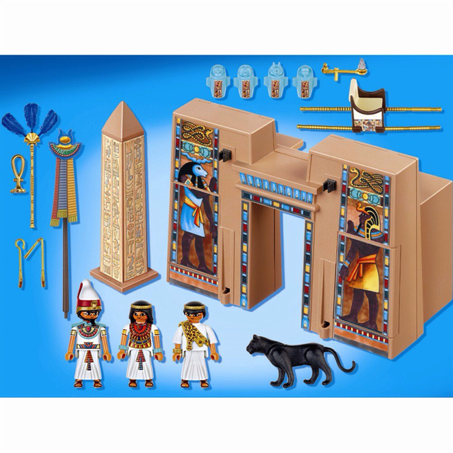 4243 Pharaoh’s Temple - Egyptians (4243) playmobil collectible [Barcode 4008789042439] - Main Image 2