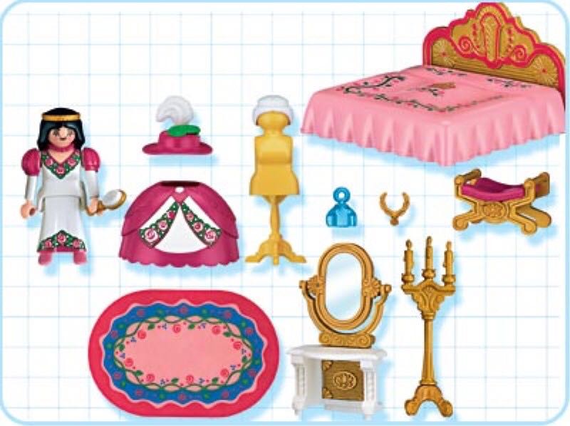 Royal Bedroom - Princess (4253) playmobil collectible [Barcode 4008789042538] - Main Image 2