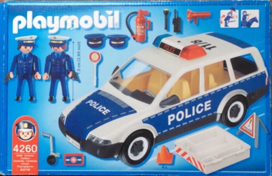 Politie-interventiewagen - City Action Politie (4260) playmobil collectible [Barcode 4008789042606] - Main Image 2