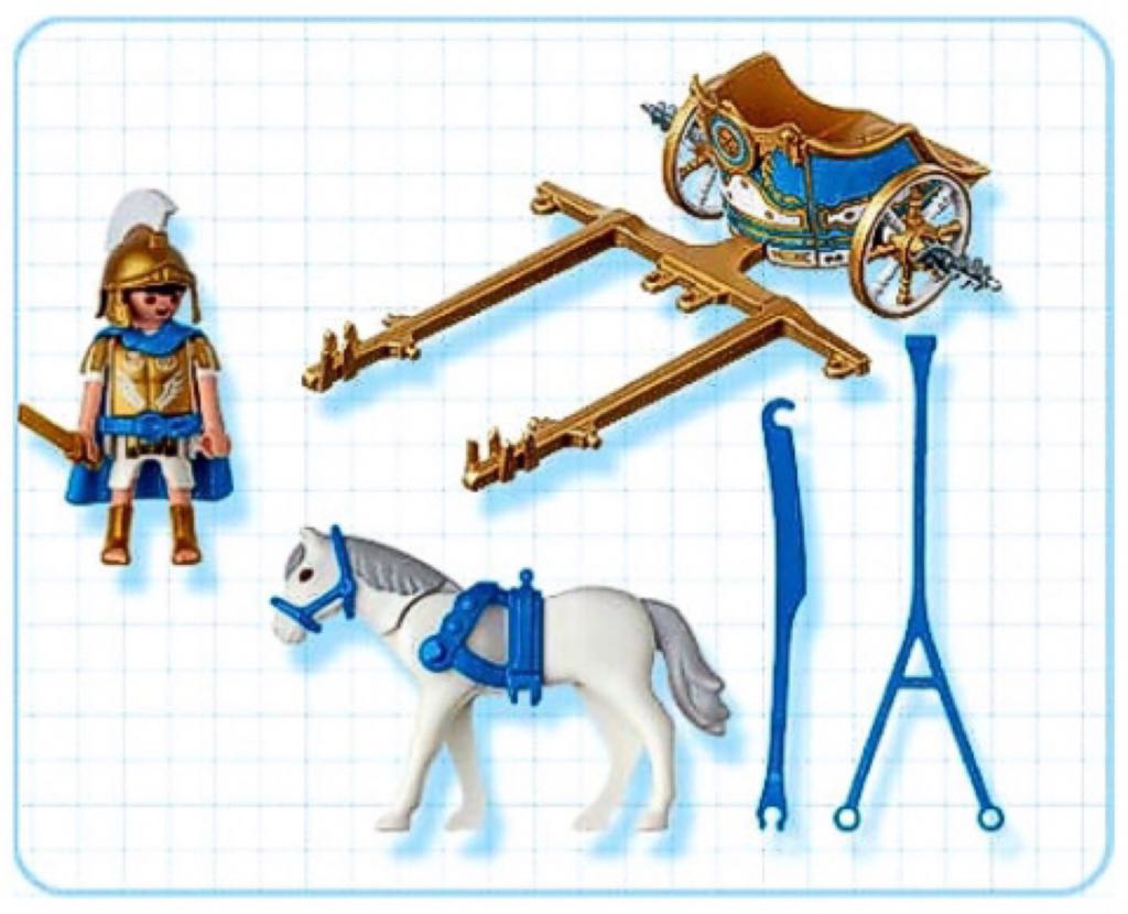 Playmobil 4274 Roman Chariot - Romans (4274) playmobil collectible [Barcode 4008789042743] - Main Image 2
