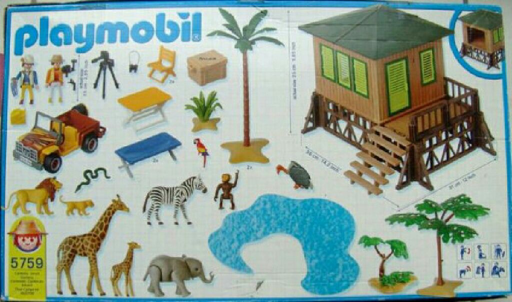 Safarihuis - Safari (5759) playmobil collectible [Barcode 025369057595] - Main Image 2