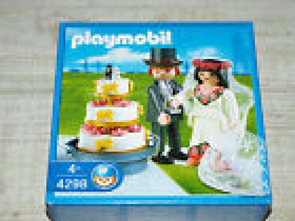 Playmobil 4298 Brautpaar Mit Hochzeitstorte -hochzeit- **neu-ovp** - Wedding playmobil collectible [Barcode 4008789042989] - Main Image 1