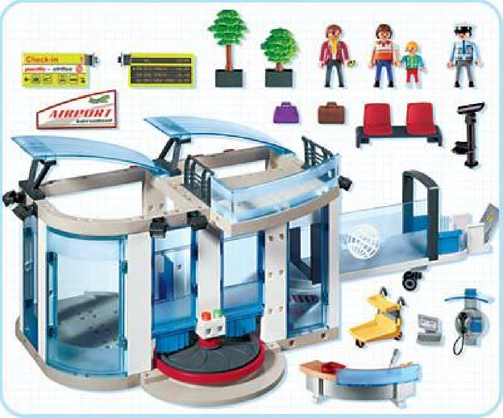 Regionale luchthaven - City Action Luchthaven (4311) playmobil collectible [Barcode 4008789043115] - Main Image 2