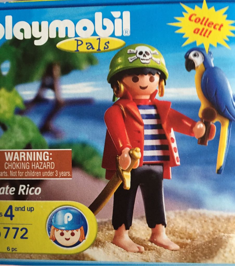 5772 Pirate Rico Special Pals  playmobil collectible [Barcode 025369057724] - Main Image 1