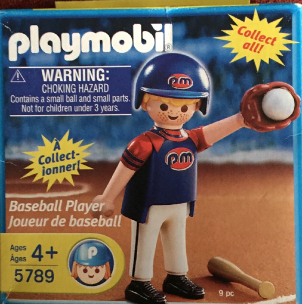 5789 Baseball Player Special  playmobil collectible [Barcode 025369057892] - Main Image 1