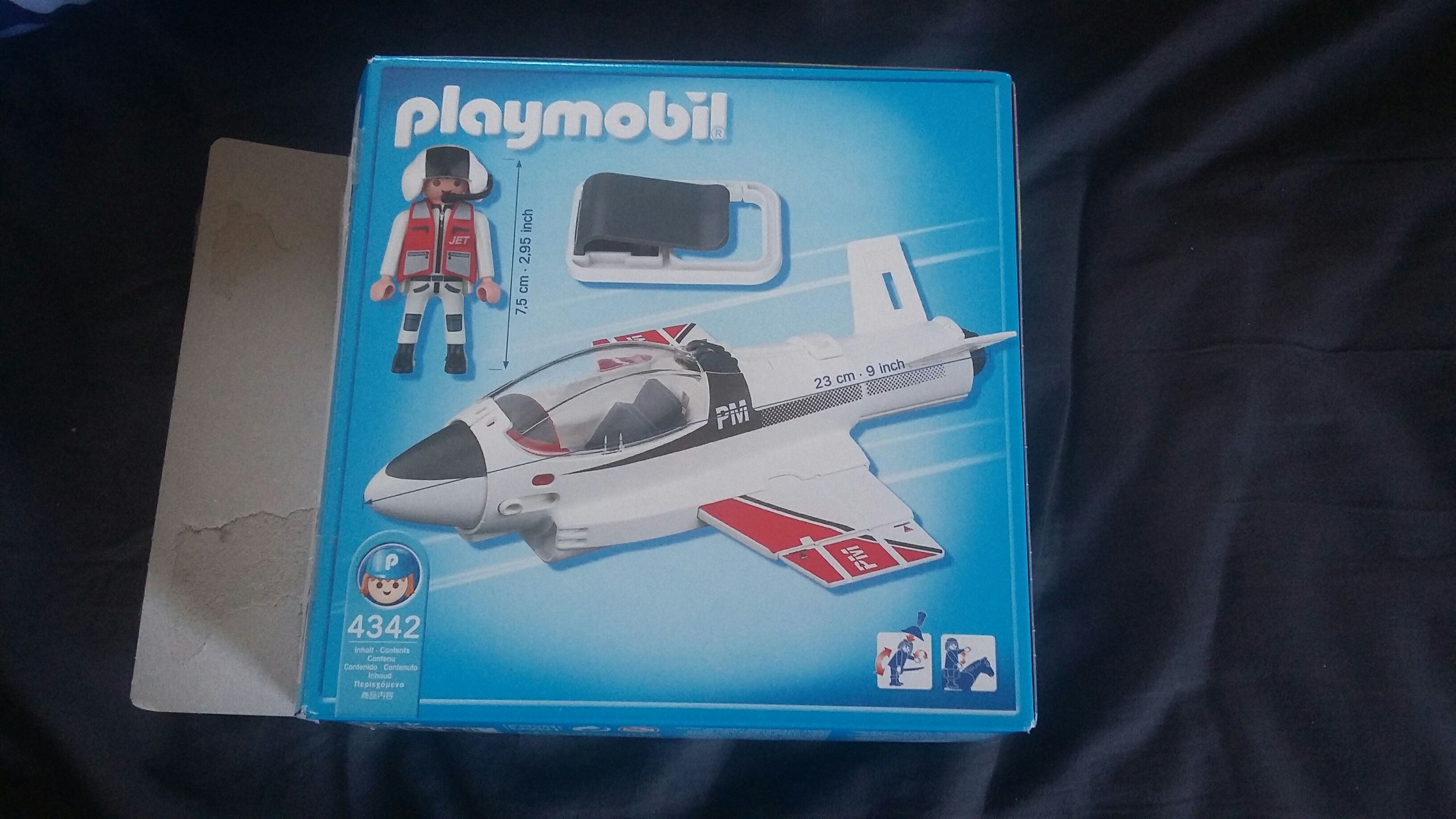 Meeneem Vliegtuig  (4342) playmobil collectible [Barcode 4008789043429] - Main Image 2
