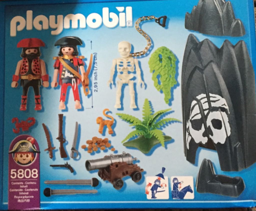 5808 Skull Hideout - Pirates (5808) playmobil collectible [Barcode 025369058080] - Main Image 2