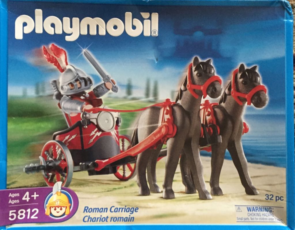 5812 Roman Chariot  playmobil collectible [Barcode 025369058127] - Main Image 1