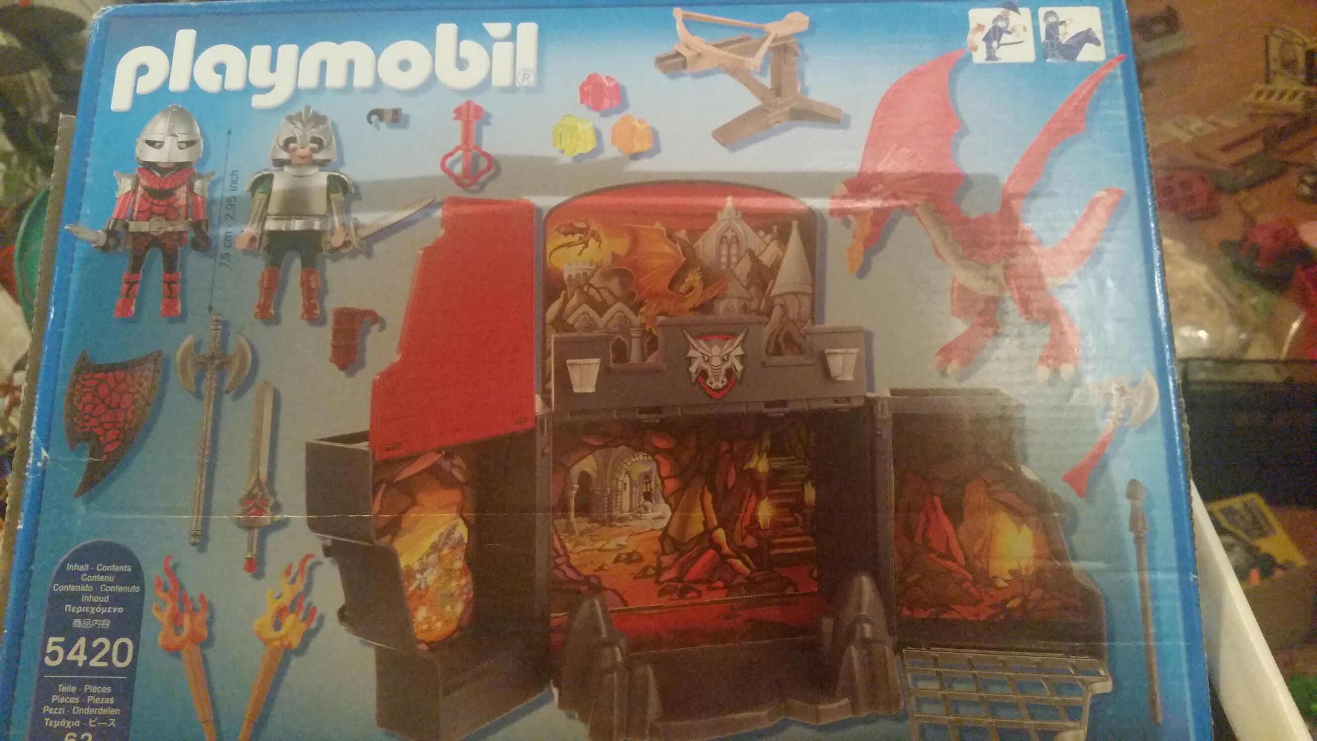 caja de dragón 5420  playmobil collectible [Barcode 4000309077136] - Main Image 1
