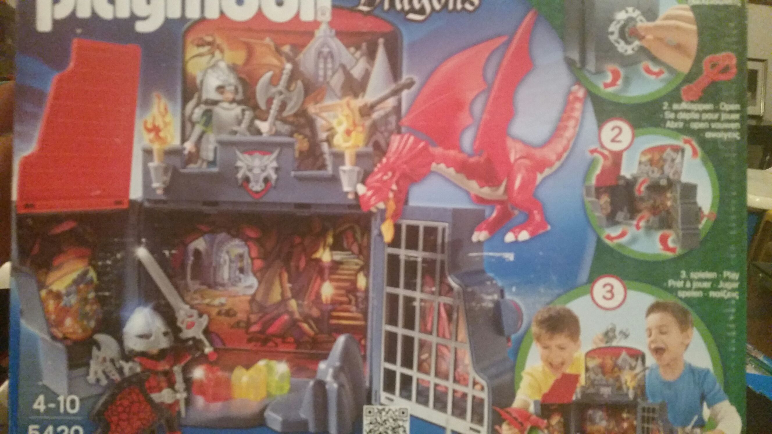 caja de dragón 5420  playmobil collectible [Barcode 4000309077136] - Main Image 2