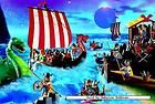 200 pcs jigsaw puzzle: Playmobil - Vikings  (55261) playmobil collectible [Barcode 4001504552619] - Main Image 1