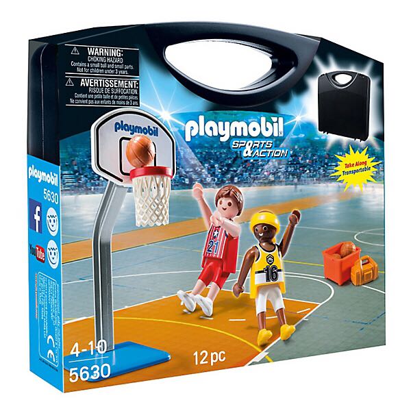 Basketball Carry Case  playmobil collectible [Barcode 4002189056706] - Main Image 1