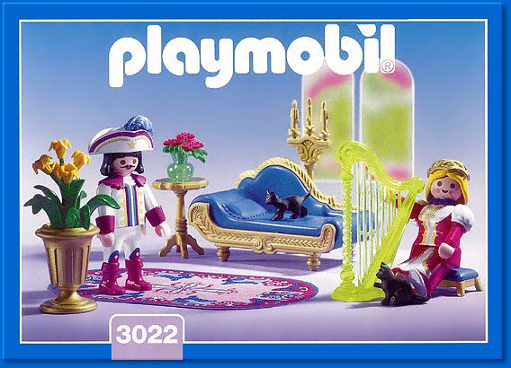 Royal Salon - Princess (3022) playmobil collectible [Barcode 4008789030221] - Main Image 1