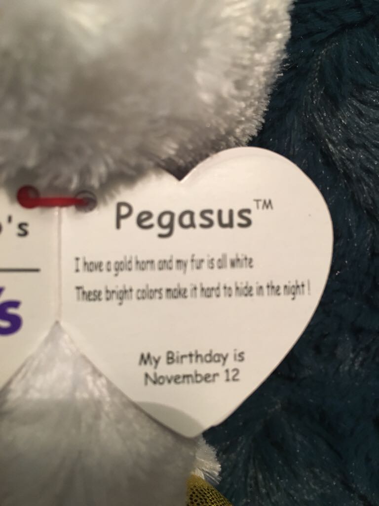 Pegasus  plush collectible [Barcode 008421372157] - Main Image 2